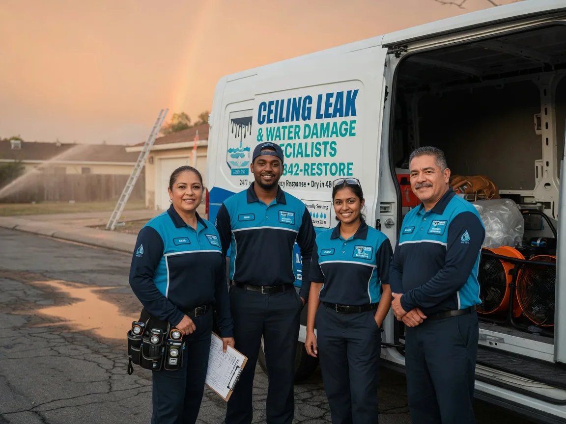 Ceiling Leak Cleanup company in Woodward, OK